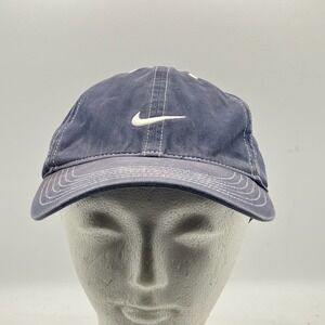 Nike Cap Hat Blue Adjustable Strapback Baseball Casual‎ Sportswear